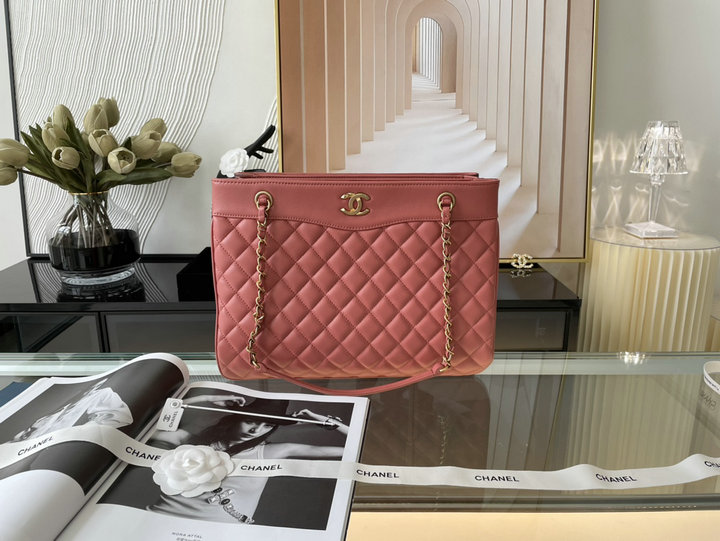 Chanel Large Coco Vintage Tote Bag Pink A57030